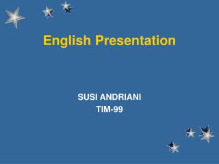 English Presentation