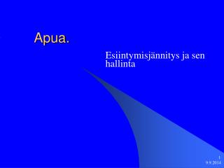 Apua.