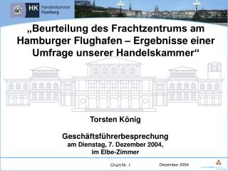 Torsten König Geschäftsführerbesprechung am Dienstag, 7. Dezember 2004, im Elbe-Zimmer