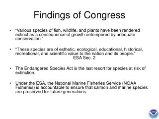 Findings of Congress