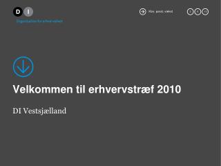 Velkommen til erhvervstræf 2010