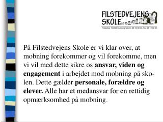 Definition på mobning