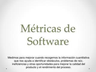 Métricas de Software