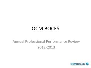 OCM BOCES