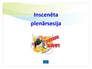 Inscenēta plenārsesija