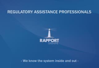 Regulatory Assistance Professionals