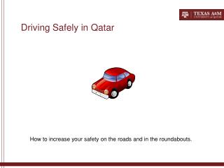 Driving Safely in Qatar