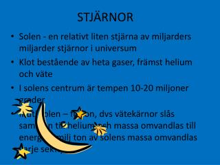 STJÄRNOR