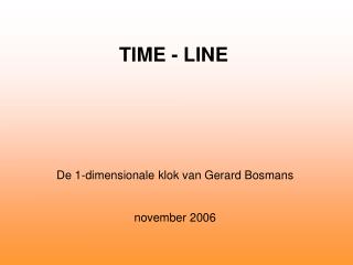 TIME - LINE