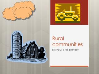 Rural communities