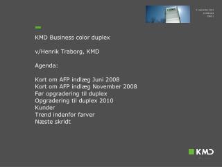 Kort om AFP indlæg Juni 2008