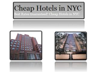 Tips for Finding the Cheap NYC Hotels