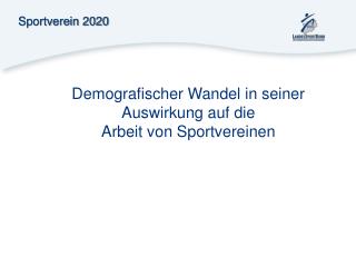 Sportverein 2020