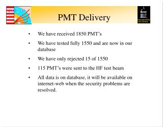 PMT Delivery