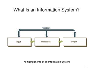 What Is an Information System?
