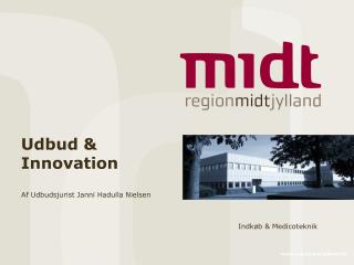 Udbud &amp; Innovation