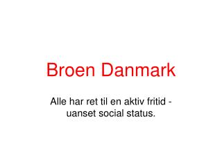 Broen Danmark