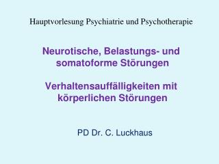 PD Dr. C. Luckhaus