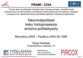 PIRAMK - COXA