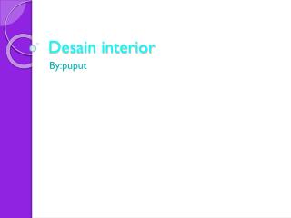 Desain interior