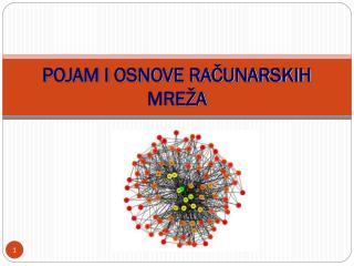 POJAM I OSNOVE RAČUNARSKIH MREŽA