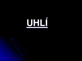 UHLÍ