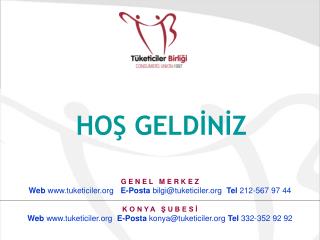 HOŞ GELDİNİZ