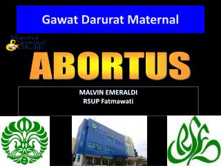 MALVIN EMERALDI RSUP Fatmawati