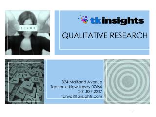 QUALITATIVE RESEARCH