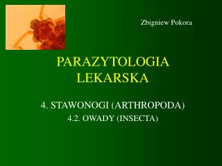 PARAZYTOLOGIA LEKARSKA