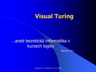 Visual Turing