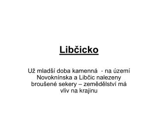 Libčicko