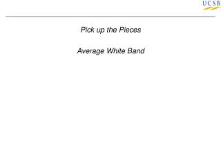 Pick up the Pieces Average White Band