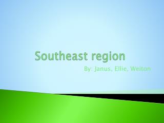 Southeast region
