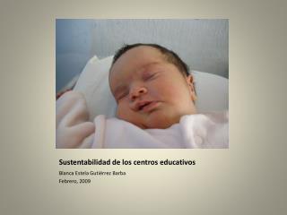 Sustentabilidad de los centros educativos