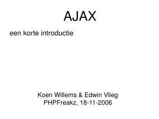 AJAX