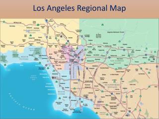 Los Angeles Regional Map