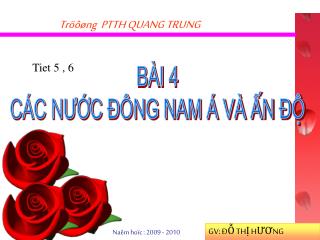 Tröôøng PTTH QUANG TRUNG