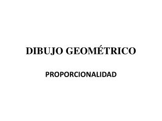 Dibujo geométrico