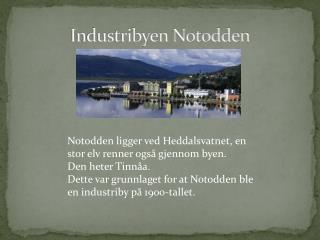 Industribyen Notodden