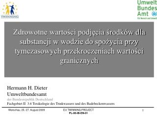 Określenie przekroczenia wartości granicznych