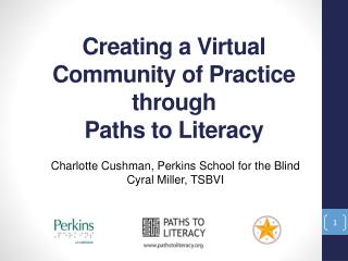 Creating a Virtual Community of Practice through Paths to Literacy