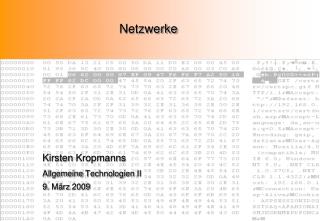 Netzwerke