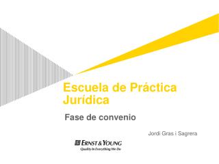 Escuela de Práctica Jurídica