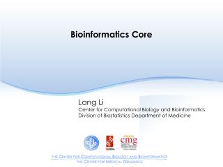 Bioinformatics Core