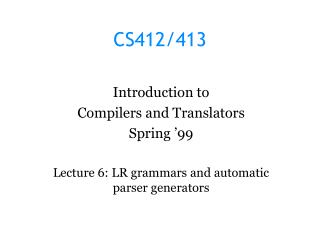 CS412/413