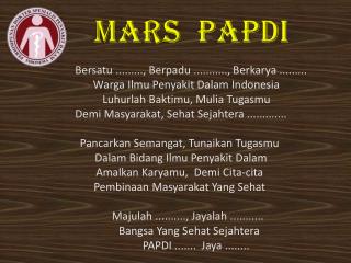 MARS PAPDI