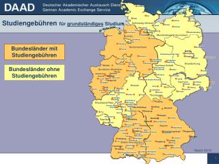 Studiengebühren für grundständiges Studium