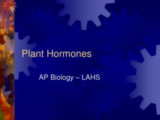 Plant Hormones