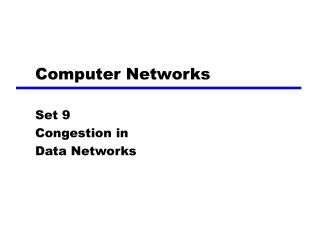 Computer networks tanenbaum PowerPoint (PPT) Presentations, Computer